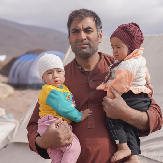 Familj i Afghanistan