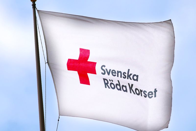 Flagga Röda Korset