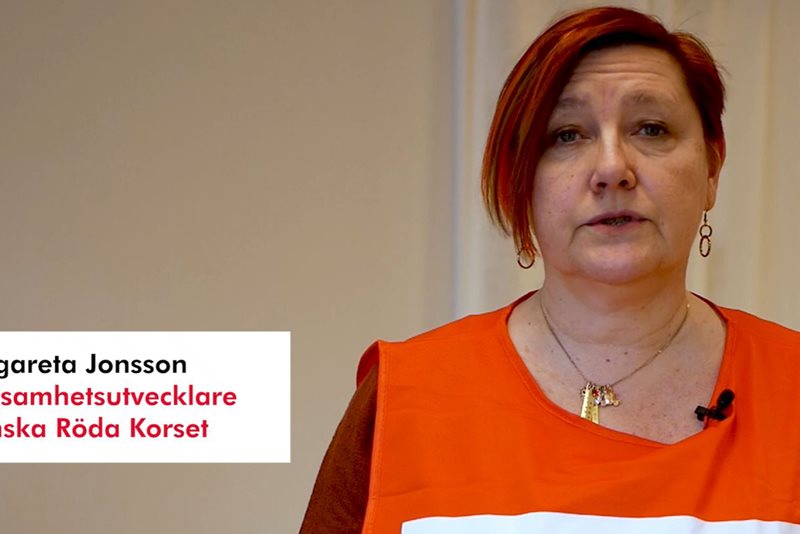 Margareta Jonsson berättar om frivilligvård i kunskapsbanken