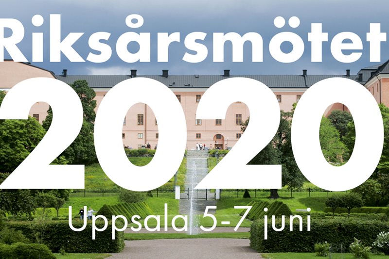 Röda Korsets Ungdomsförbund håller Riksårsmöte i Uppsala 5-7/6 2020.
