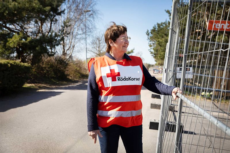 Magdalena Engelsz, Frivilligledare Halmstad Röda Korset