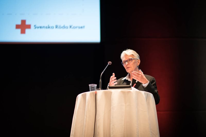 Margareta Wahlström på Riksstämman 2019