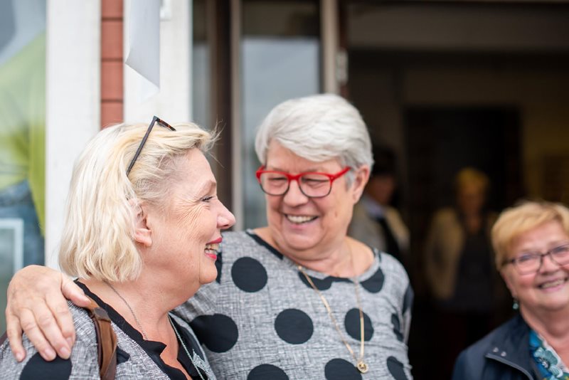 Anna Hägg-Sjöquist, ny ordförande i Svenska Röda Korset, på besök i södra Norrland: "När jag nu besökte Hudiksvall, Timrå och Sundsvall i två dagar hade vi dessutom väldigt roligt, vi fick direkt en stark gemenskap och jag känner stor samhörighet. Vi har olika roller, men vi jobbar mot samma mål."