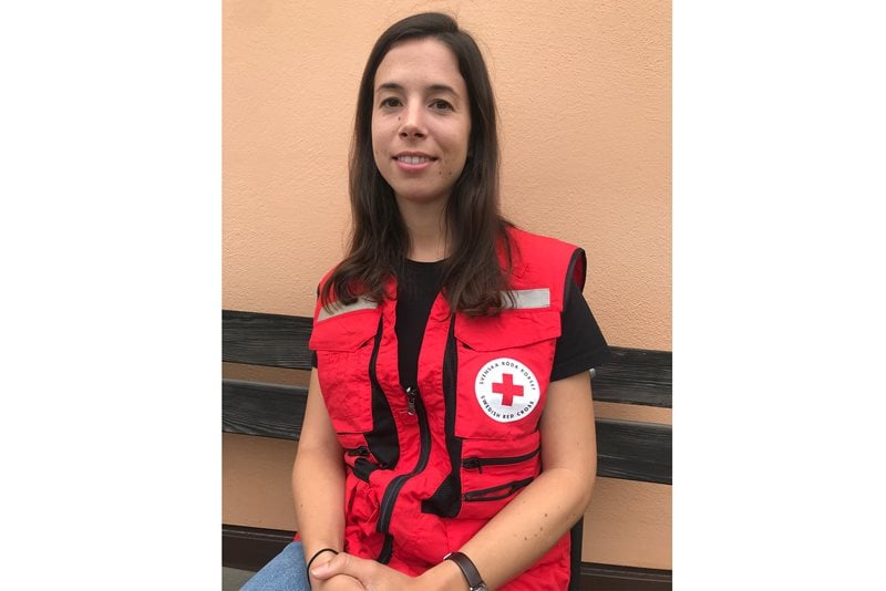 Laura Miret Cuesta, programutvecklingsdelegat från Svenska Röda Korset.