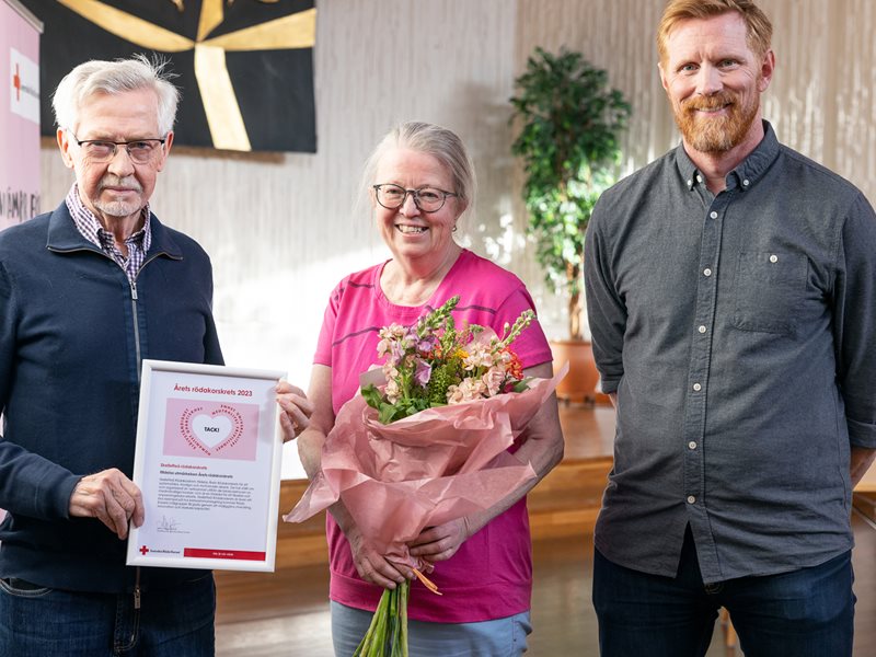 Göran Gavelin, Annika Nyberg och Fredrik Krekula


